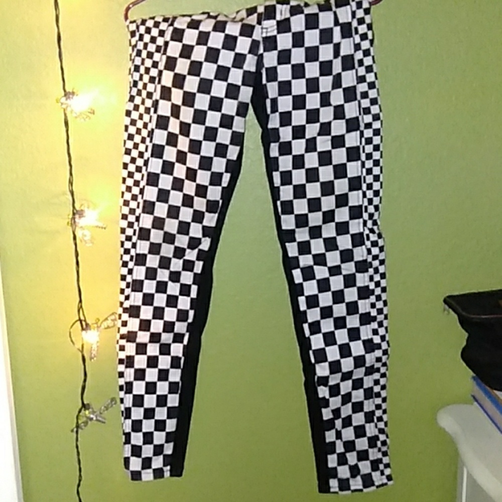 Half Checkered pants Royal Bones